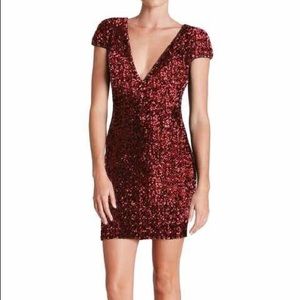 Dress the Population Sequin Dress